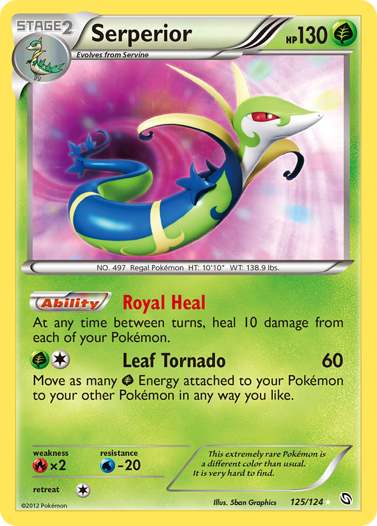 Serperior (125/124) [Black & White: Dragons Exalted] | Jomio and Rueliete's Cards and Comics