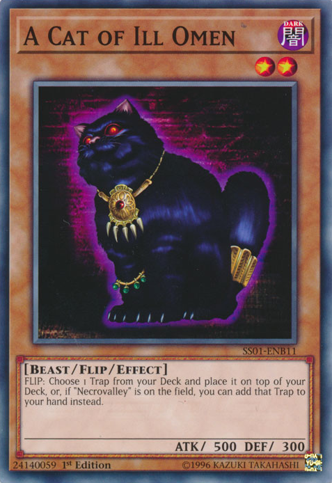 A Cat of Ill Omen [SS01-ENB11] Common | Jomio and Rueliete's Cards and Comics