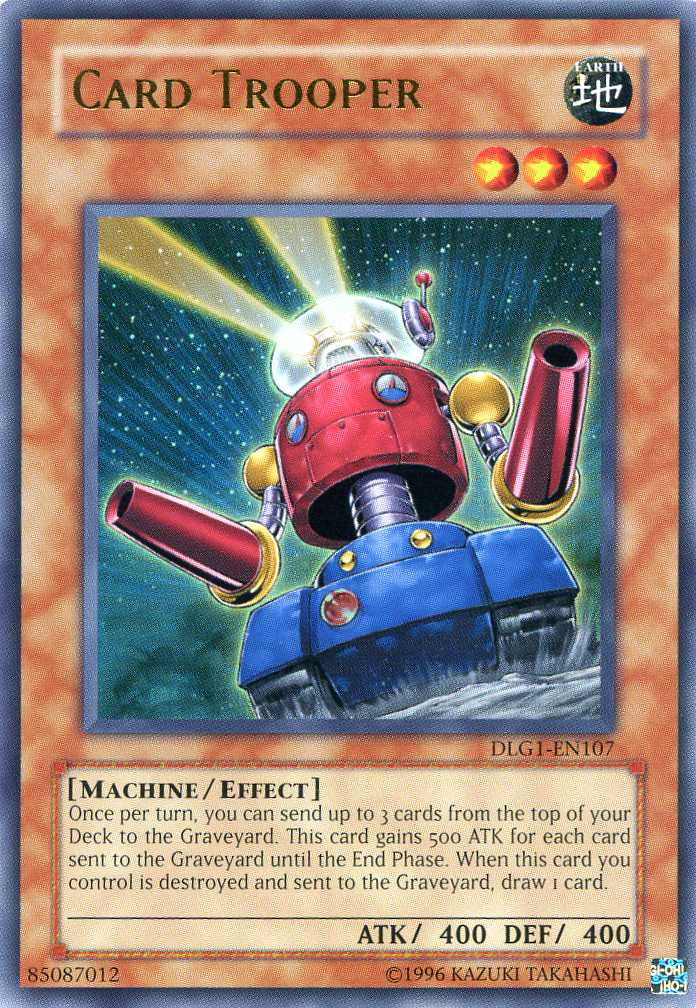 Card Trooper [DLG1-EN107] Ultra Rare | Jomio and Rueliete's Cards and Comics