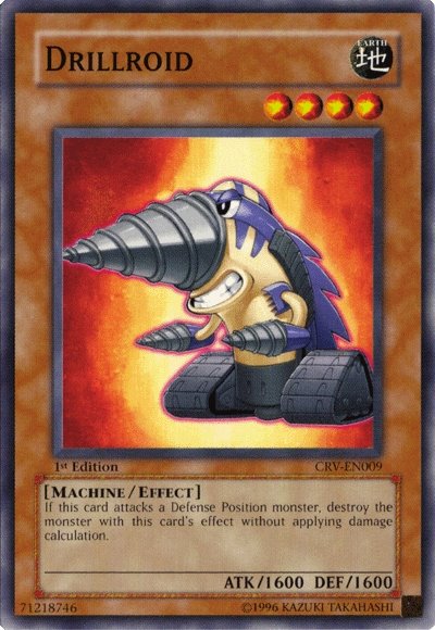 Drillroid [CRV-EN009] Common | Jomio and Rueliete's Cards and Comics