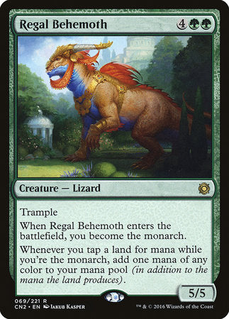 Regal Behemoth [Conspiracy: Take the Crown] | Jomio and Rueliete's Cards and Comics