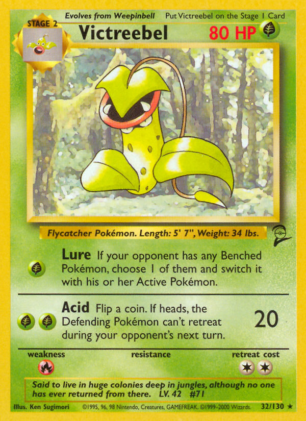 Victreebel (32/130) [Base Set 2] | Jomio and Rueliete's Cards and Comics