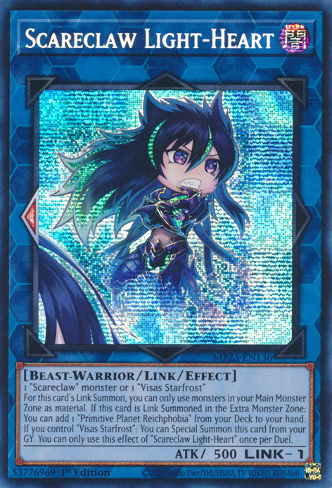 Scareclaw Light-Heart [MP23-EN136] Prismatic Secret Rare | Jomio and Rueliete's Cards and Comics