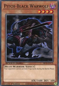 Pitch-Black Warwolf [SBCB-EN178] Common | Jomio and Rueliete's Cards and Comics