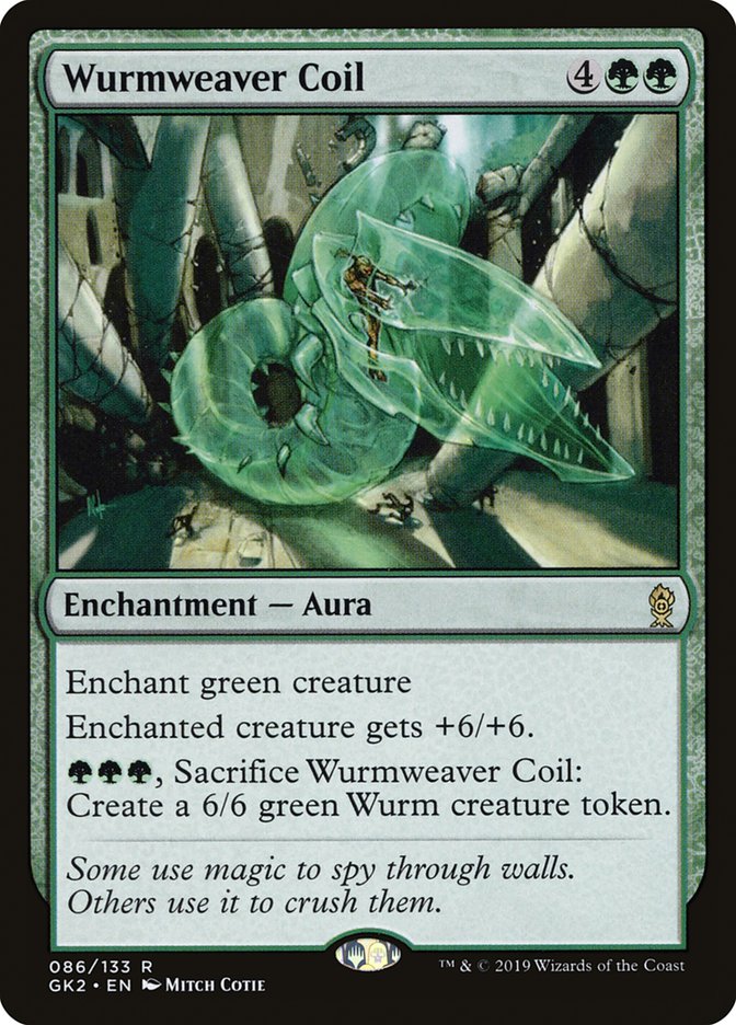 Wurmweaver Coil [Ravnica Allegiance Guild Kit] | Jomio and Rueliete's Cards and Comics