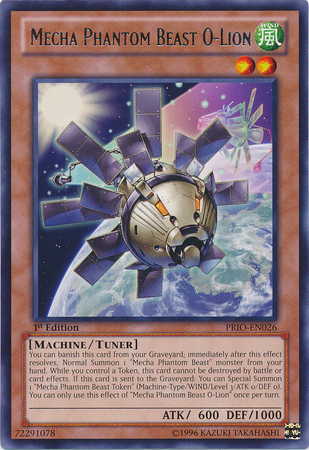 Mecha Phantom Beast O-Lion [PRIO-EN026] Rare | Jomio and Rueliete's Cards and Comics