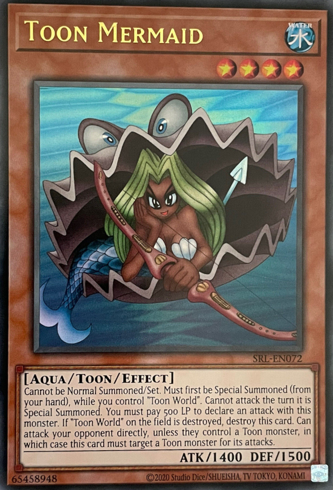 Toon Mermaid (25th Anniversary) [SRL-EN072] Ultra Rare | Jomio and Rueliete's Cards and Comics