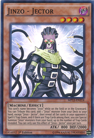 Jinzo - Jector [MP15-EN214] Super Rare | Jomio and Rueliete's Cards and Comics