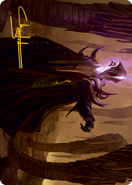 Extus, Oriq Overlord Art Card (Gold-Stamped Signature) [Strixhaven: School of Mages Art Series] | Jomio and Rueliete's Cards and Comics