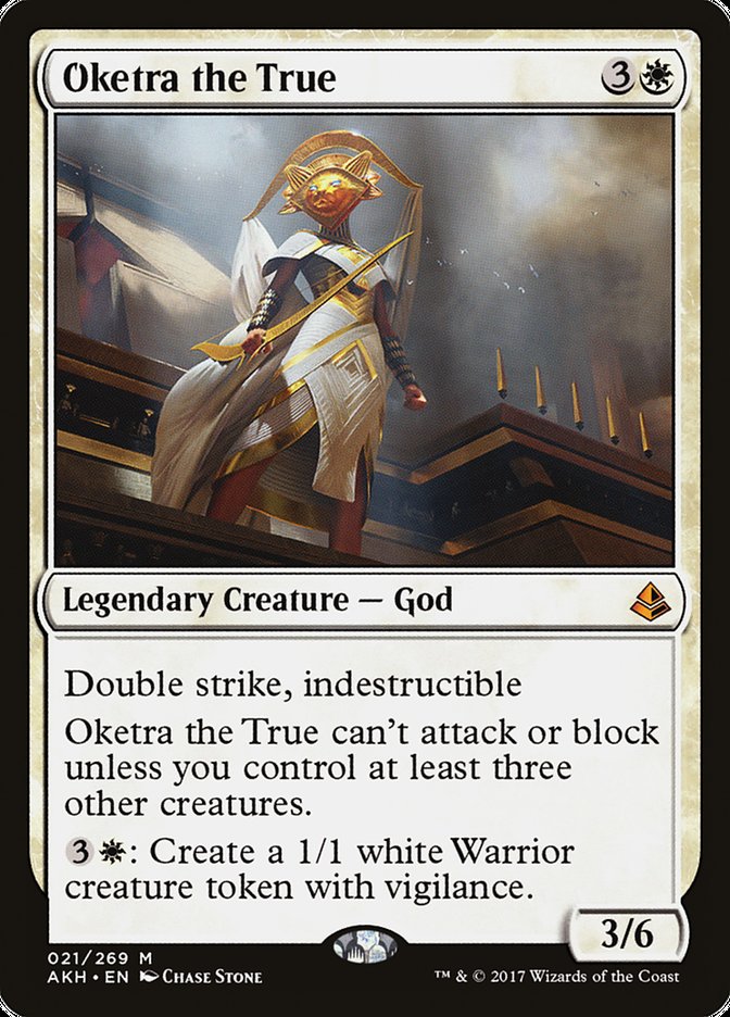 Oketra the True [Amonkhet] | Jomio and Rueliete's Cards and Comics
