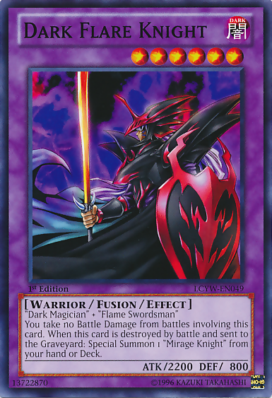 Dark Flare Knight [LCYW-EN049] Common | Jomio and Rueliete's Cards and Comics