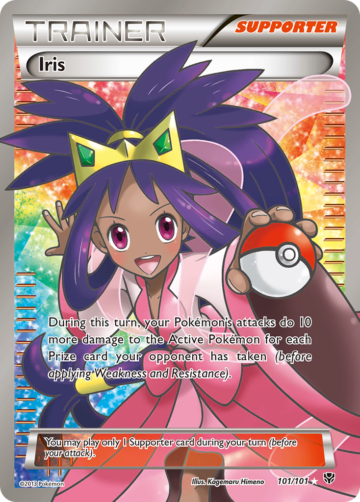 Iris (101/101) [Black & White: Plasma Blast] | Jomio and Rueliete's Cards and Comics