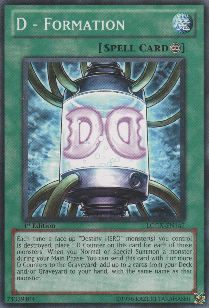 D - Formation [LCGX-EN147] Common | Jomio and Rueliete's Cards and Comics