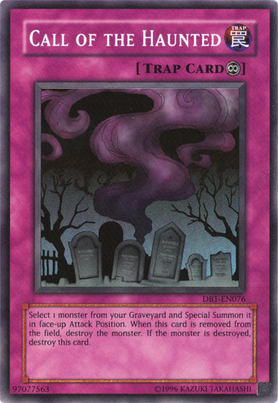 Call Of The Haunted [DB1-EN076] Super Rare | Jomio and Rueliete's Cards and Comics