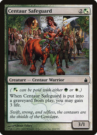 Centaur Safeguard [Ravnica: City of Guilds] | Jomio and Rueliete's Cards and Comics