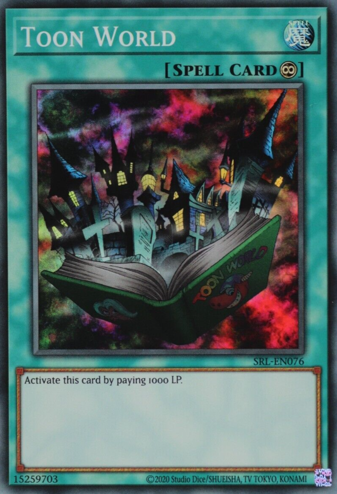 Toon World (25th Anniversary) [SRL-EN076] Super Rare | Jomio and Rueliete's Cards and Comics