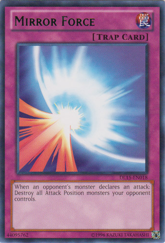Mirror Force (Green) [DL15-EN018] Rare | Jomio and Rueliete's Cards and Comics