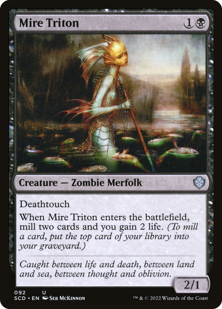 Mire Triton [Starter Commander Decks] | Jomio and Rueliete's Cards and Comics