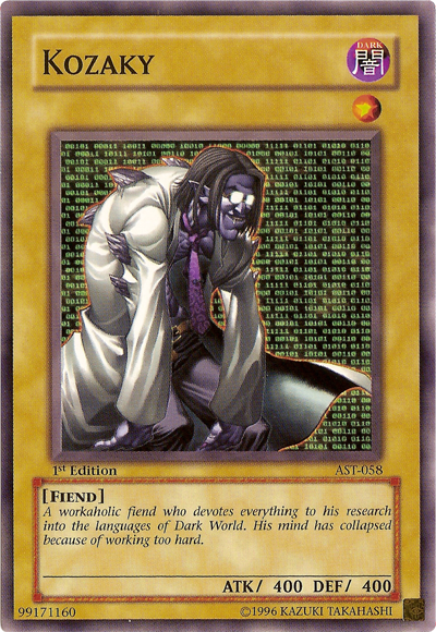 Kozaky [AST-058] Common | Jomio and Rueliete's Cards and Comics