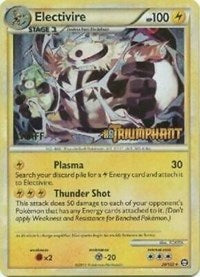 Electivire (20/102) (Staff Prerelease Promo) [HeartGold & SoulSilver: Black Star Promos] | Jomio and Rueliete's Cards and Comics