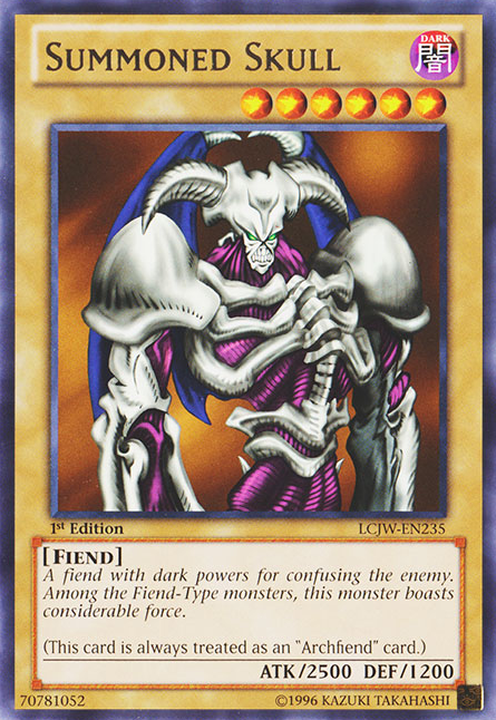 Summoned Skull [LCJW-EN235] Rare | Jomio and Rueliete's Cards and Comics