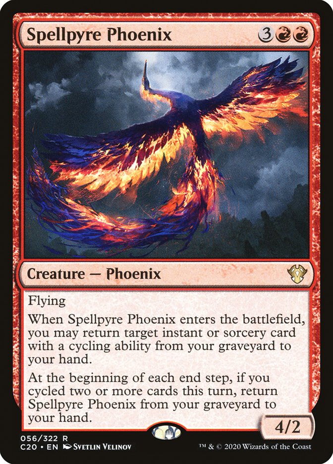 Spellpyre Phoenix [Commander 2020] | Jomio and Rueliete's Cards and Comics