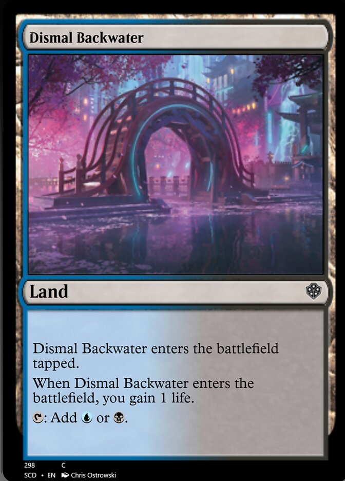 Dismal Backwater [Starter Commander Decks] | Jomio and Rueliete's Cards and Comics