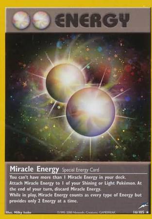 Miracle Energy (16/105) [Neo Destiny Unlimited] | Jomio and Rueliete's Cards and Comics