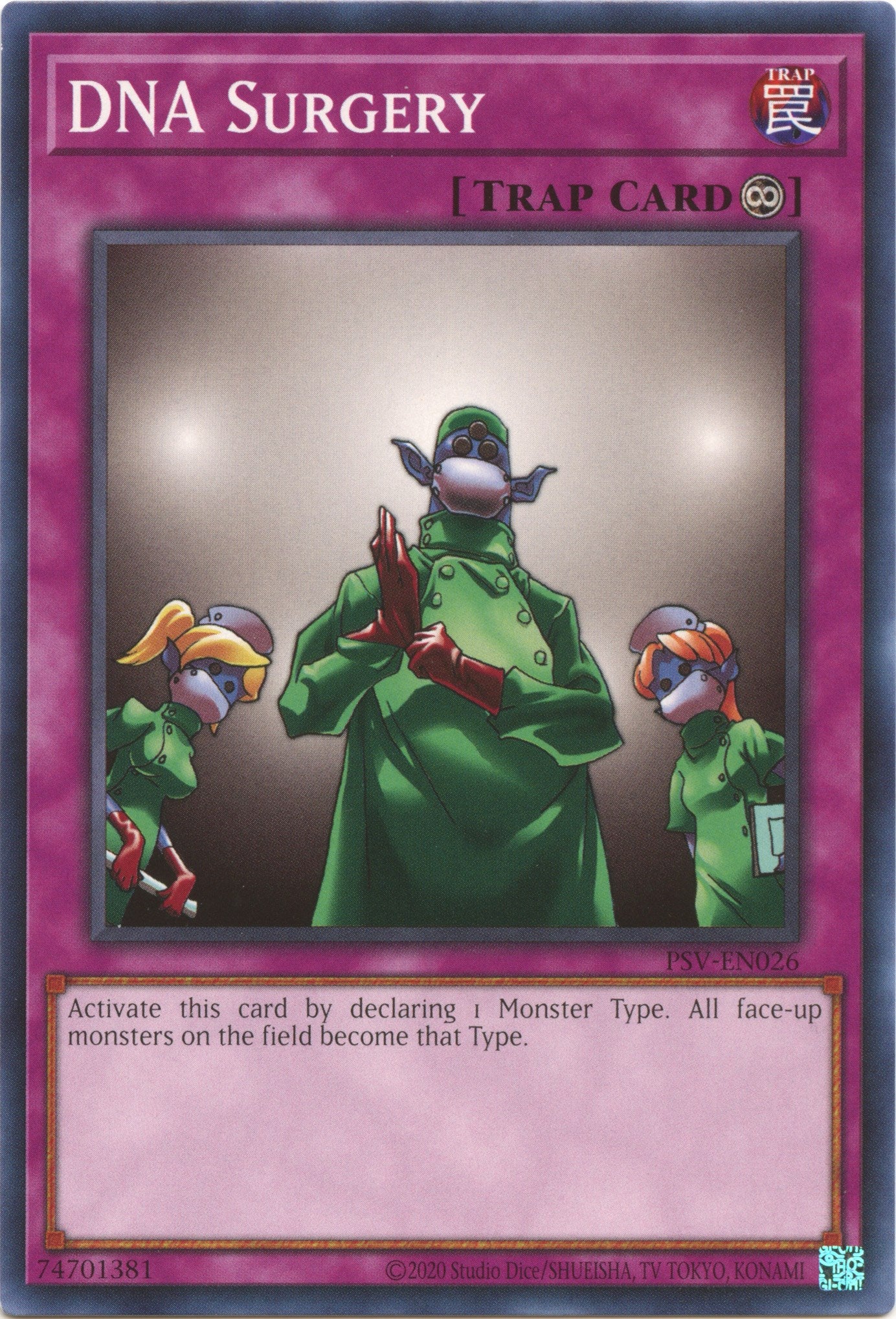 DNA Surgery (25th Anniversary) [PSV-EN026] Common | Jomio and Rueliete's Cards and Comics