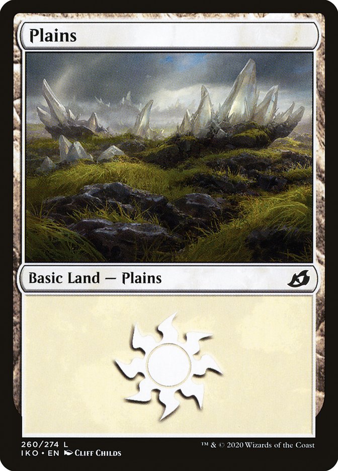 Plains (260) [Ikoria: Lair of Behemoths] | Jomio and Rueliete's Cards and Comics
