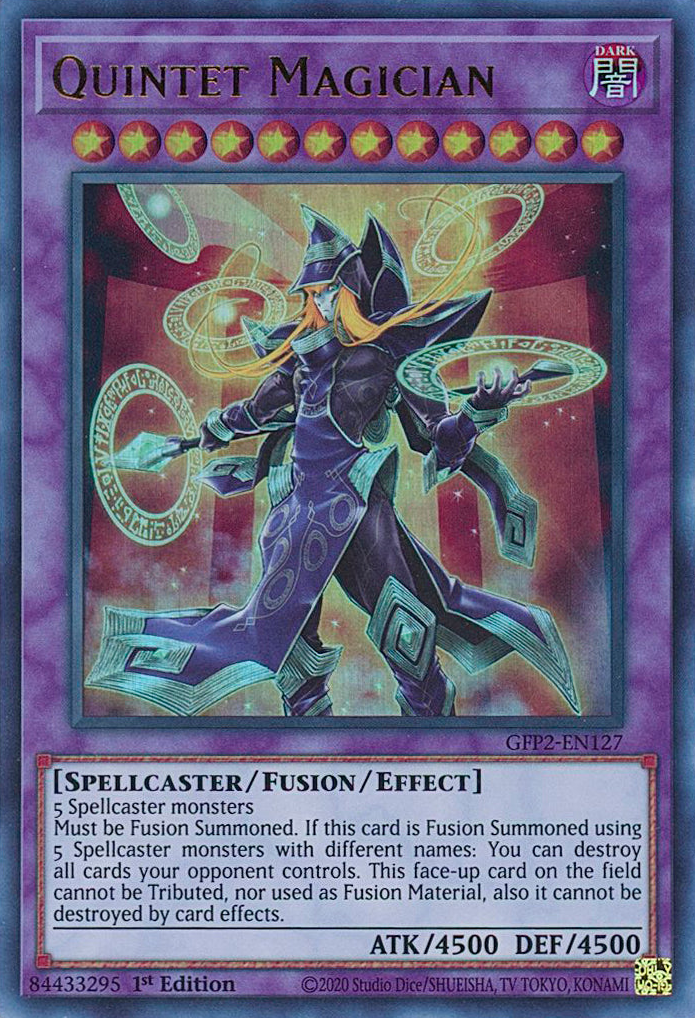 Quintet Magician [GFP2-EN127] Ultra Rare | Jomio and Rueliete's Cards and Comics