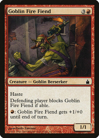 Goblin Fire Fiend [Ravnica: City of Guilds] | Jomio and Rueliete's Cards and Comics