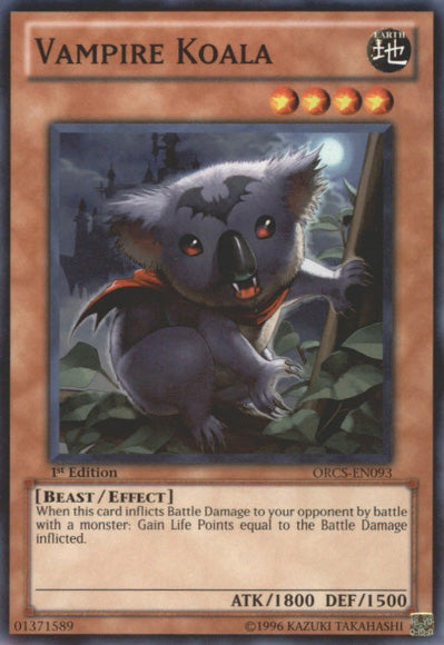 Vampire Koala [ORCS-EN093] Common | Jomio and Rueliete's Cards and Comics