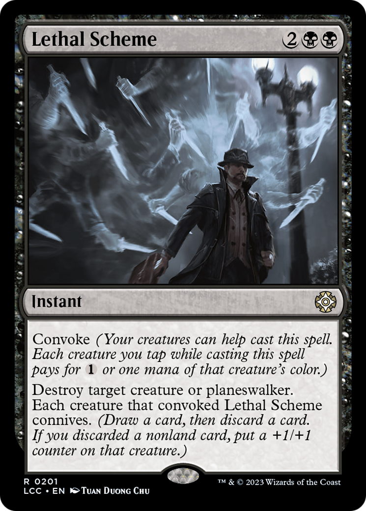Lethal Scheme [The Lost Caverns of Ixalan Commander] | Jomio and Rueliete's Cards and Comics