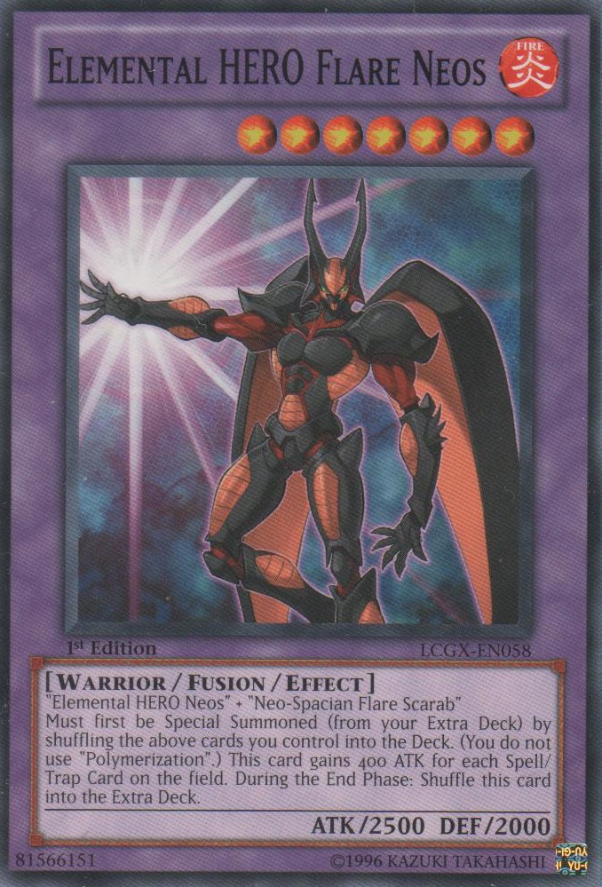 Elemental HERO Flare Neos [LCGX-EN058] Common | Jomio and Rueliete's Cards and Comics