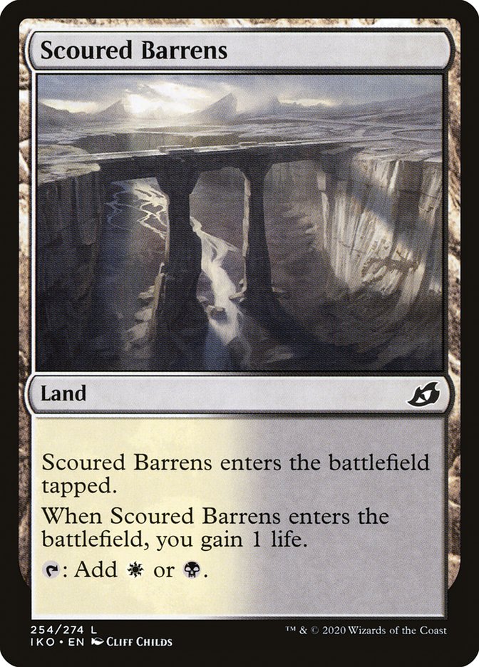 Scoured Barrens [Ikoria: Lair of Behemoths] | Jomio and Rueliete's Cards and Comics