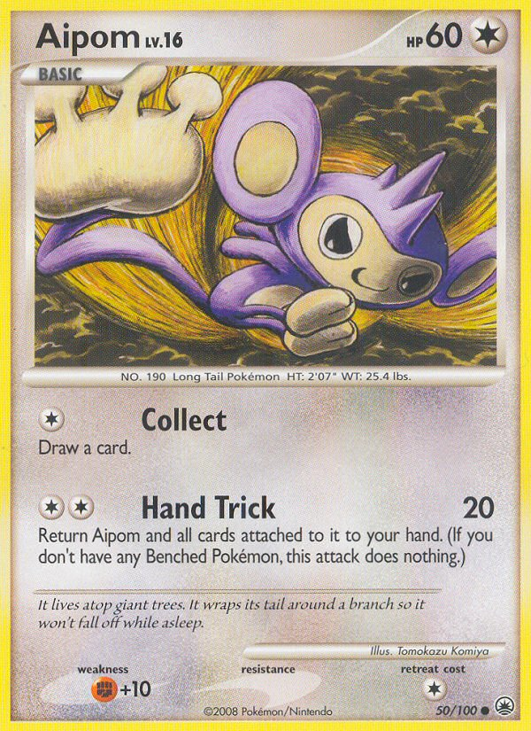 Aipom (50/100) [Diamond & Pearl: Majestic Dawn] | Jomio and Rueliete's Cards and Comics