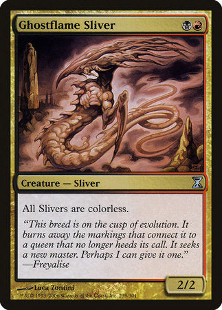 Ghostflame Sliver [Time Spiral] | Jomio and Rueliete's Cards and Comics