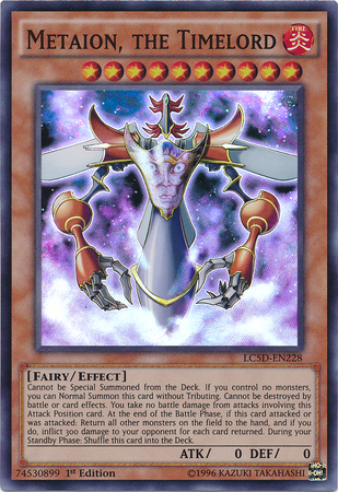 Metaion, the Timelord [LC5D-EN228] Super Rare | Jomio and Rueliete's Cards and Comics