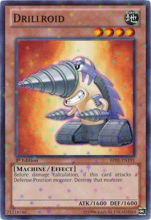 Drillroid [BP01-EN191] Starfoil Rare | Jomio and Rueliete's Cards and Comics