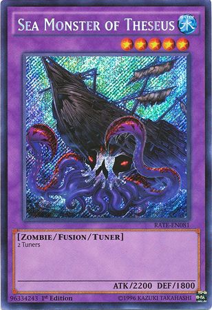 Sea Monster of Theseus [RATE-EN081] Secret Rare | Jomio and Rueliete's Cards and Comics