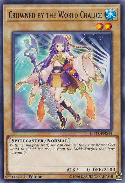 Crowned by the World Chalice [MP18-EN044] Common | Jomio and Rueliete's Cards and Comics