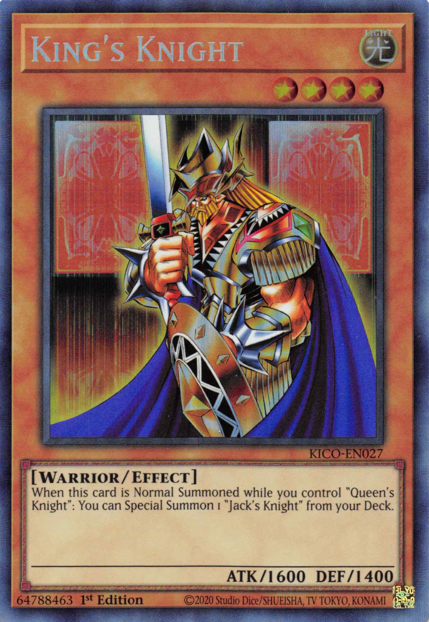 King's Knight (Collector's Rare) [KICO-EN027] Collector's Rare | Jomio and Rueliete's Cards and Comics