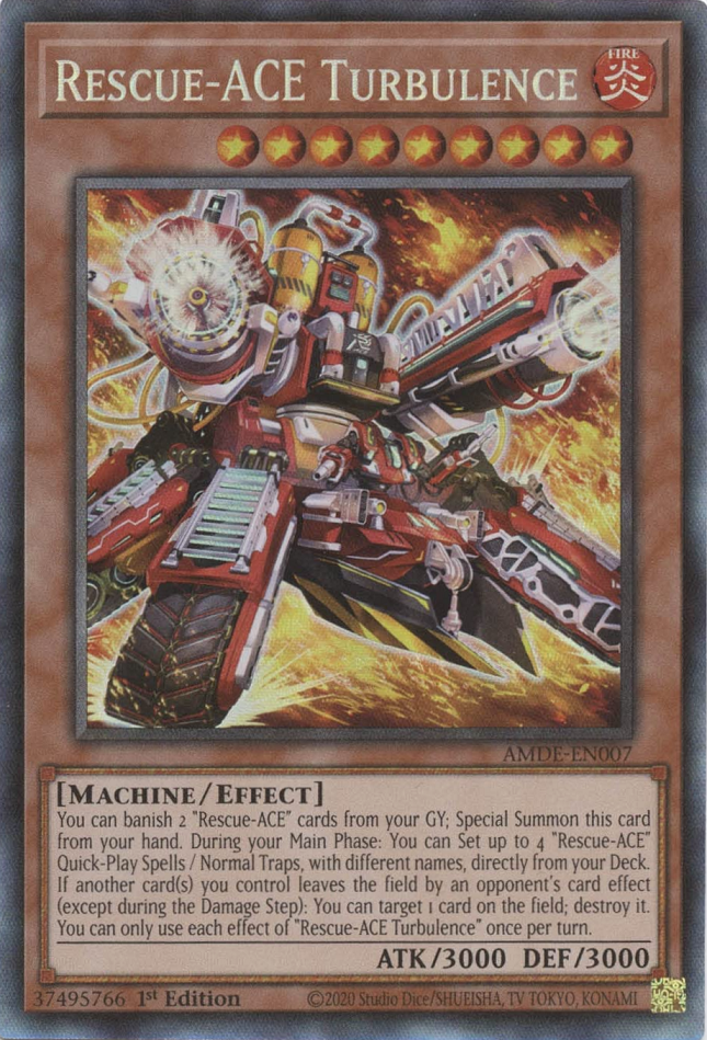 Rescue-ACE Turbulence [AMDE-EN007] Collector's Rare | Jomio and Rueliete's Cards and Comics