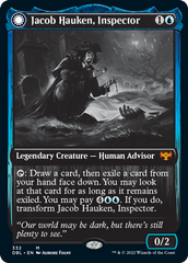 Jacob Hauken, Inspector // Hauken's Insight [Innistrad: Double Feature] | Jomio and Rueliete's Cards and Comics