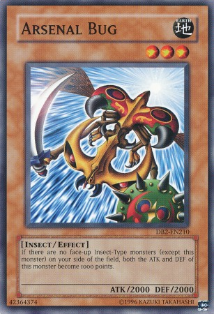 Arsenal Bug [DB2-EN210] Common | Jomio and Rueliete's Cards and Comics