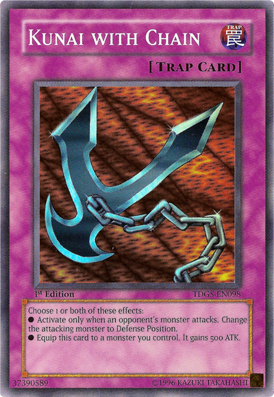 Kunai with Chain [TDGS-EN098] Super Rare | Jomio and Rueliete's Cards and Comics
