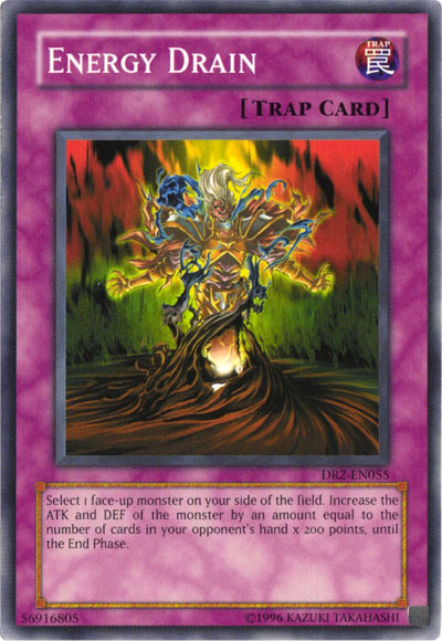 Energy Drain [DR2-EN055] Common | Jomio and Rueliete's Cards and Comics