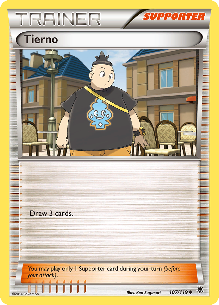 Tierno (107/119) [XY: Phantom Forces] | Jomio and Rueliete's Cards and Comics