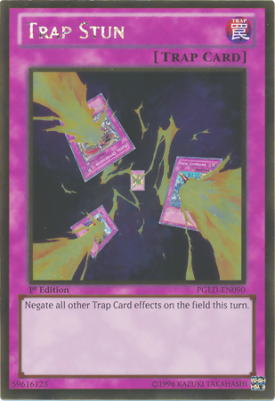 Trap Stun [PGLD-EN090] Gold Rare | Jomio and Rueliete's Cards and Comics